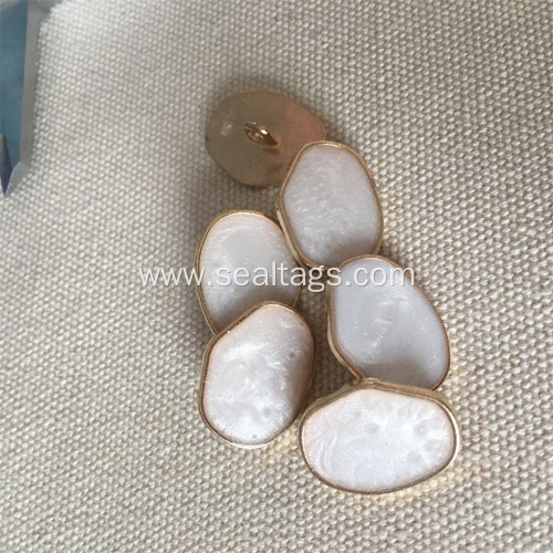 Alloy buttons with Pearl
